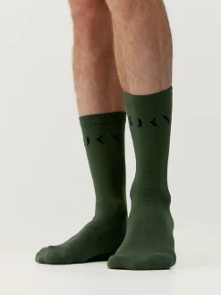 Born Living Yoga Acari Socks Deep Kaki>Mujer Calcetines|Accesorios
