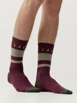 Born Living Yoga Eume Socks Dark Cherry>Mujer Calcetines|Accesorios