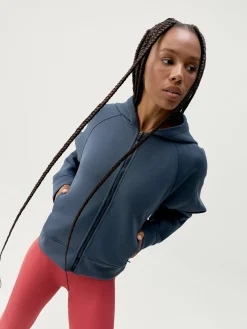 Born Living Yoga Hoodie Elsa Blue Grey><noscript><img width=