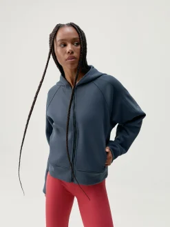 Born Living Yoga Hoodie Elsa Blue Grey><noscript><img width=