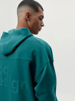 Born Living Yoga Hoodie Halong Biscay Green>Hombre Sudaderas