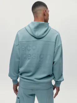 Born Living Yoga Hoodie Halong Grey Mist>Hombre Sudaderas