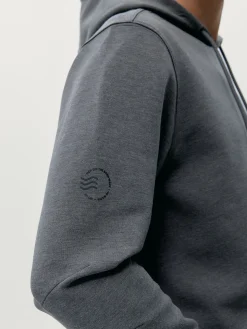 Born Living Yoga Hoodie Marion Grey Melange><noscript><img width=