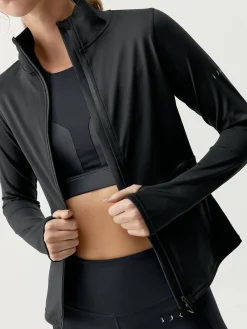 Born Living Yoga Jacket Ivet Black>Mujer Chaquetas · Abrigos|Sudaderas