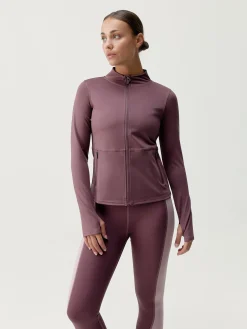 Born Living Yoga Jacket Ivet Deep Rose>Mujer Chaquetas · Abrigos|Sudaderas