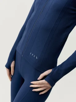 Born Living Yoga Jacket Sarvan Sailor Blue>Mujer Chaquetas · Abrigos|Sudaderas