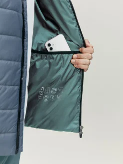 Born Living Yoga Jacket Thames Road Gray/Grey Green><noscript><img width=