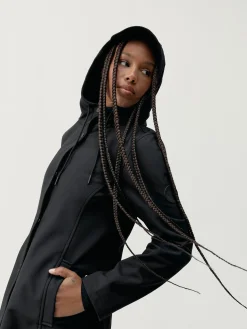 Born Living Yoga Jacket Trench Black><noscript><img width=
