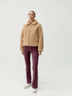 Born Living Yoga Jacket Umiko Dark Cherry/Camel><noscript><img width=