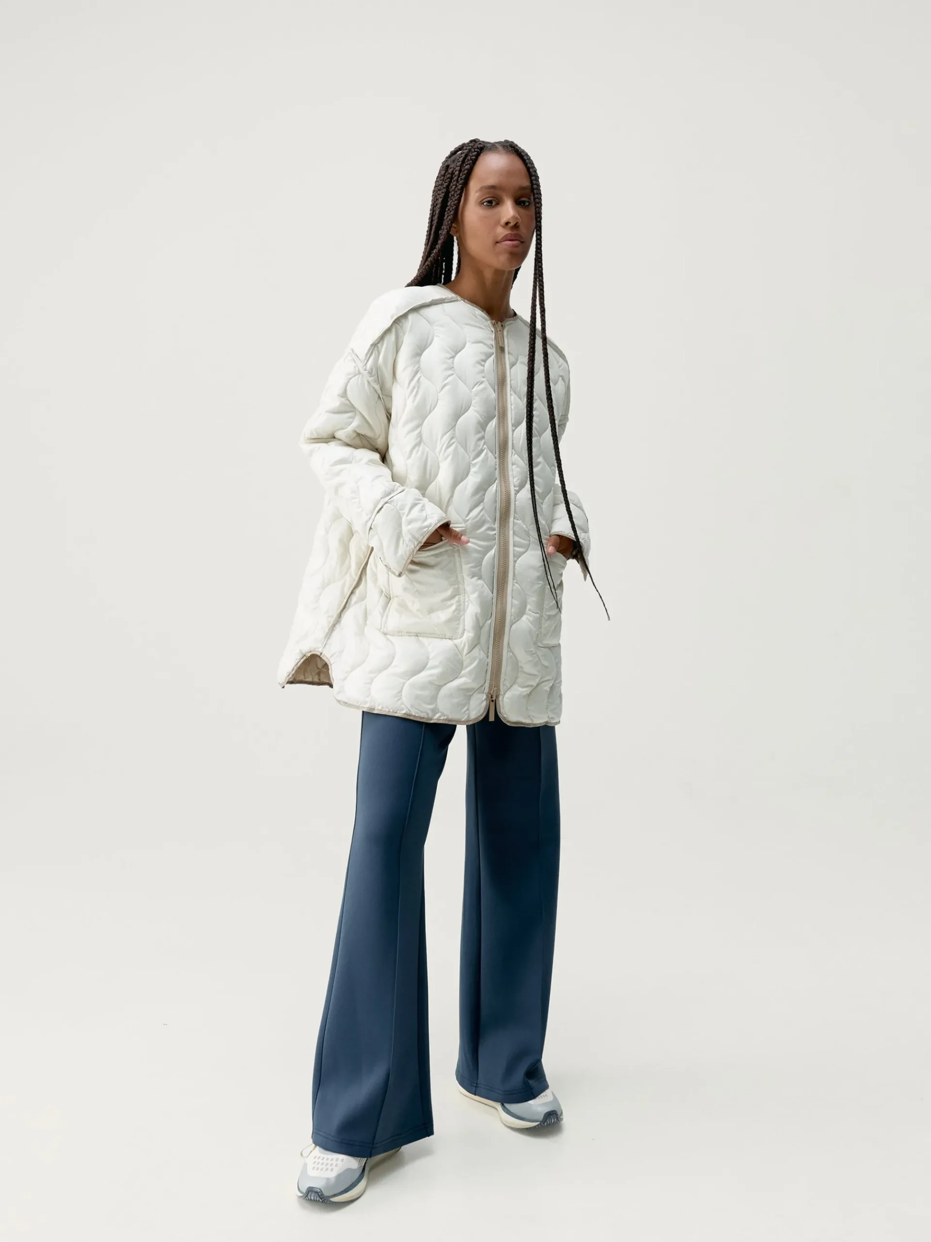 Born Living Yoga Jacket Yasu Stick/Winter Ecru>Mujer Chaquetas · Abrigos