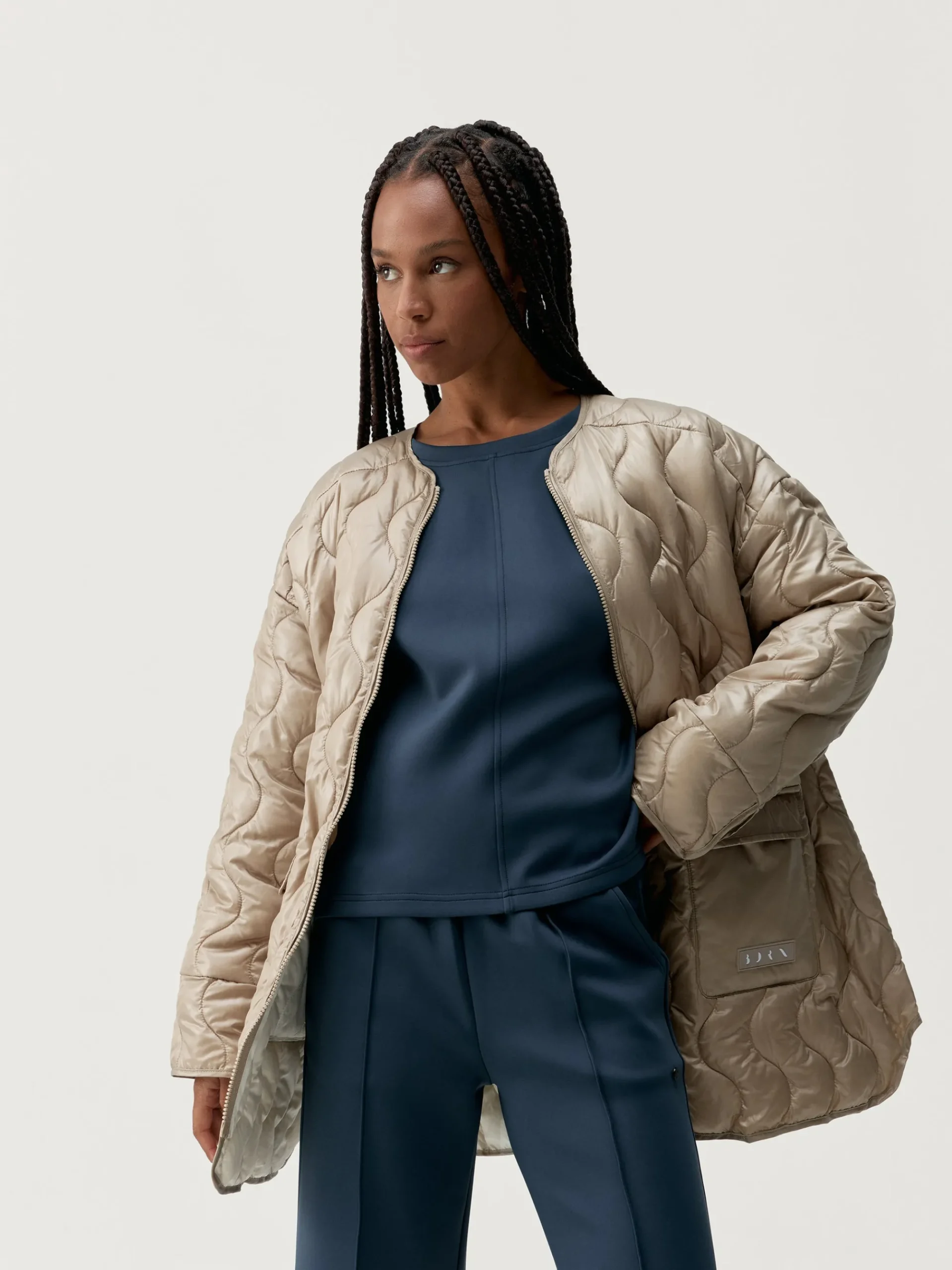Born Living Yoga Jacket Yasu Stick/Winter Ecru>Mujer Chaquetas · Abrigos