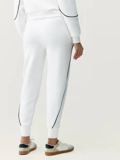 Born Living Yoga Jogger Agda Off White/Black>Mujer Pantalones · Joggers