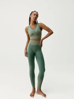 Born Living Yoga Legging Buddha Deep Green/Iceberg Green><noscript><img width=