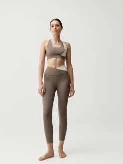 Born Living Yoga Legging Cleo Fossil/White Chalk><noscript><img width=