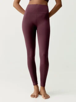 Born Living Yoga Legging Flow Dark Cherry>Mujer Leggings
