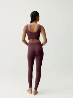 Born Living Yoga Legging Flow Dark Cherry><noscript><img width=