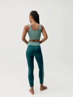 Born Living Yoga Legging Maiko Iceberg Green/Deep Green>Mujer Leggings