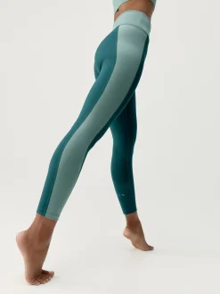 Born Living Yoga Legging Maiko Iceberg Green/Deep Green>Mujer Leggings