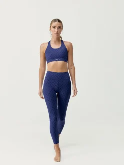 Born Living Yoga Legging Monogram Next Blue>Mujer Leggings