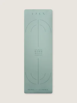 Born Living Yoga Mat Wave-6Mm Iceberg Green>Mujer Accesorios Para Yoga|Esterillas