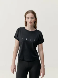 Born Living Yoga Shirt Azami Black>Mujer Camisetas