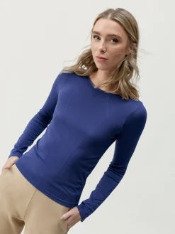 Born Living Yoga Shirt Balasana Next Blue>Mujer Camisetas