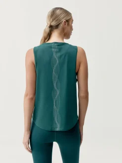 Born Living Yoga Shirt Kishi Deep Green>Mujer Camisetas