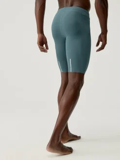 Born Living Yoga Short Bay Grey Green>Hombre Mallas Deportivas