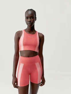 Born Living Yoga Short Bindi Sunset Coral/Strawberry Ice>Mujer Shorts · Faldas