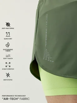 Born Living Yoga Short Ontario Swamp Green/Lime Bright><noscript><img width=