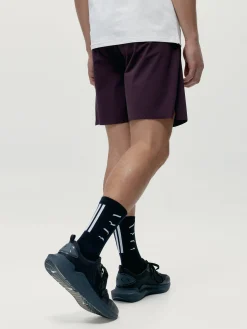 Born Living Yoga Short Orinoco Deep Garnet>Hombre Pantalones Cortos