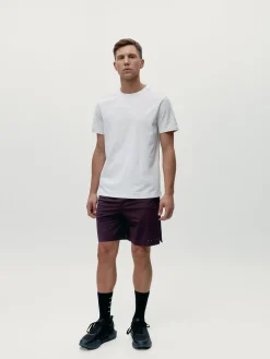 Born Living Yoga Short Orinoco Deep Garnet>Hombre Pantalones Cortos