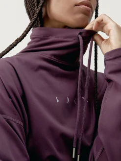 Born Living Yoga Sweatshirt Camille Dark Cherry><noscript><img width=