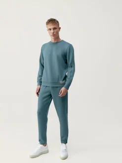 Born Living Yoga Sweatshirt Ness Grey Green>Hombre Sudaderas