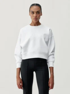 Born Living Yoga Sweatshirts Flora White>Mujer Sudaderas