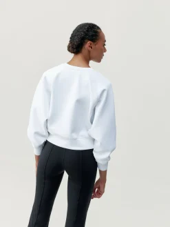 Born Living Yoga Sweatshirts Flora White><noscript><img width=