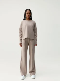 Born Living Yoga Sweatshirts Iniya Dark Grain>Mujer Sudaderas