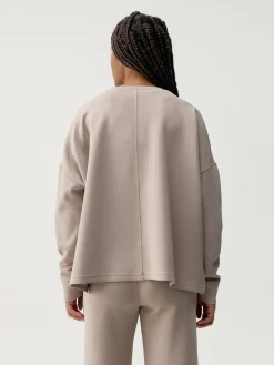 Born Living Yoga Sweatshirts Iniya Dark Grain>Mujer Sudaderas
