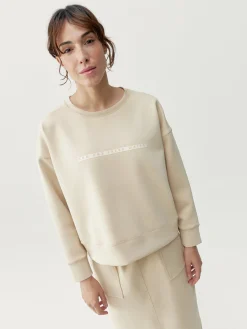 Born Living Yoga Sweatshirts Maia Beige>Mujer Sudaderas