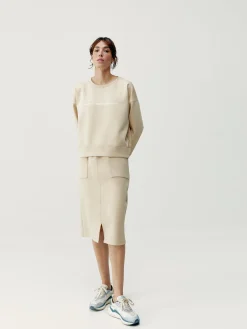 Born Living Yoga Sweatshirts Maia Beige><noscript><img width=