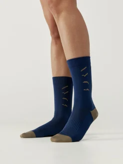 Born Living Yoga Tech Socks Sea Blue><noscript><img width=