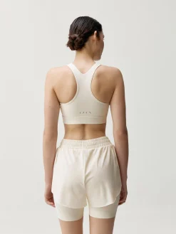 Born Living Yoga Top Bikila White Chalk><noscript><img width=