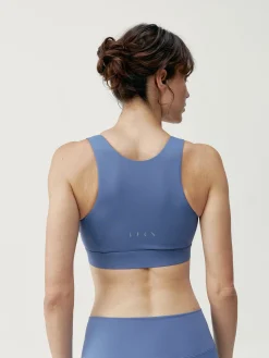 Born Living Yoga Top Eider Future Blue>Mujer Sujetadores Deportivos