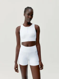 Born Living Yoga Top Eider White>Mujer Sujetadores Deportivos
