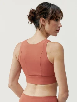 Born Living Yoga Top Esme Marsala>Mujer Sujetadores Deportivos