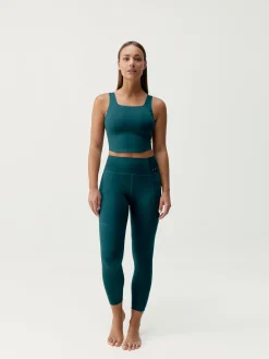 Born Living Yoga Top Godo Deep Green><noscript><img width=