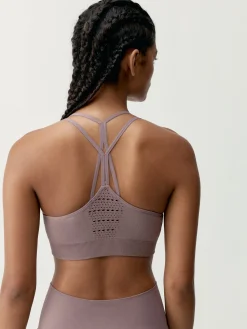 Born Living Yoga Top Hatha Woodrose>Mujer Sujetadores Deportivos