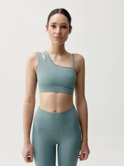 Born Living Yoga Top Karma Salvia Green>Mujer Sujetadores Deportivos