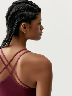 Born Living Yoga Top Keren Bordeaux><noscript><img width=