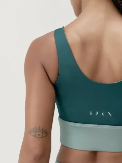 Born Living Yoga Top Maiko Iceberg Green/Deep Green><noscript><img width=